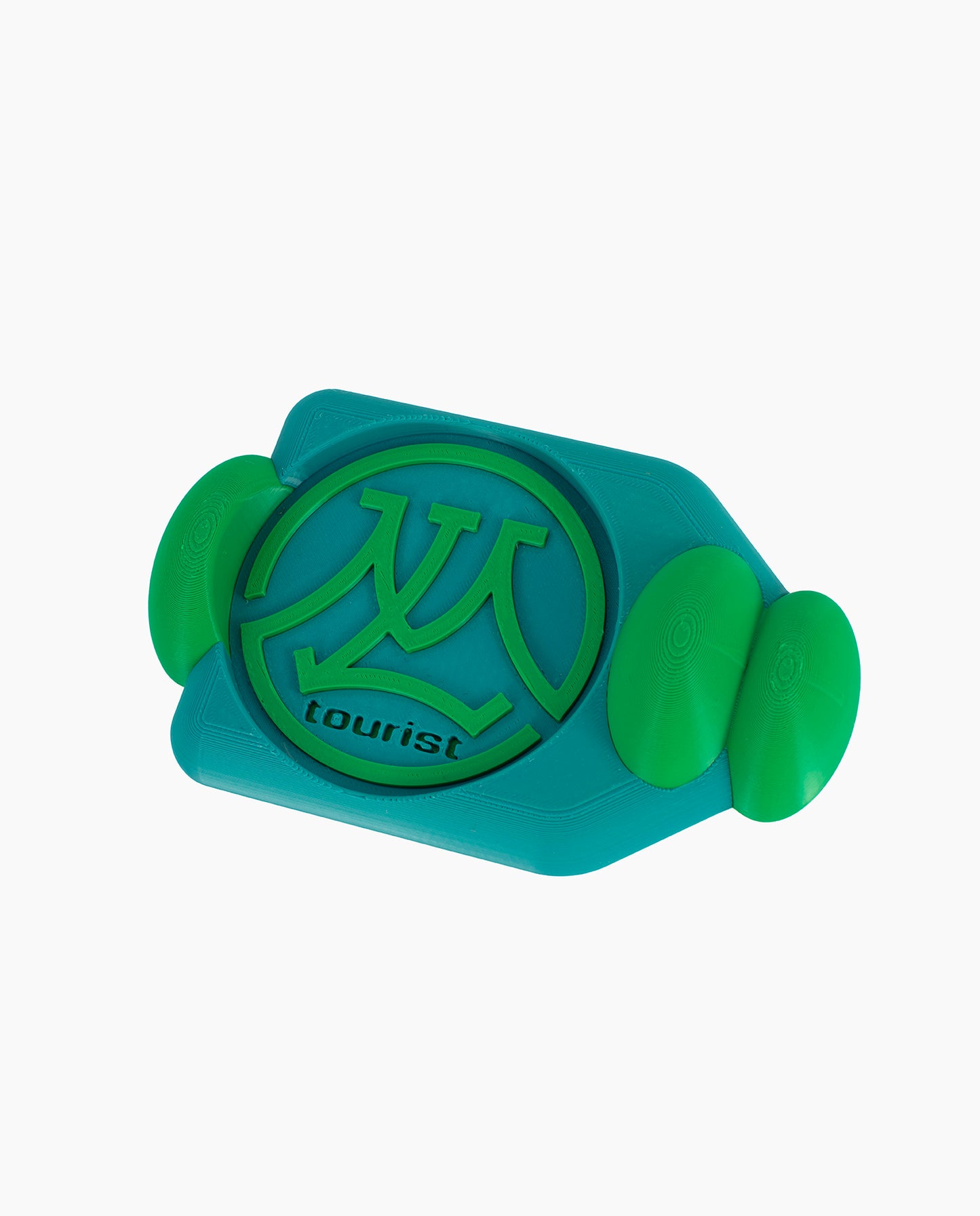 Green and Blue Ring Mug + Coaster