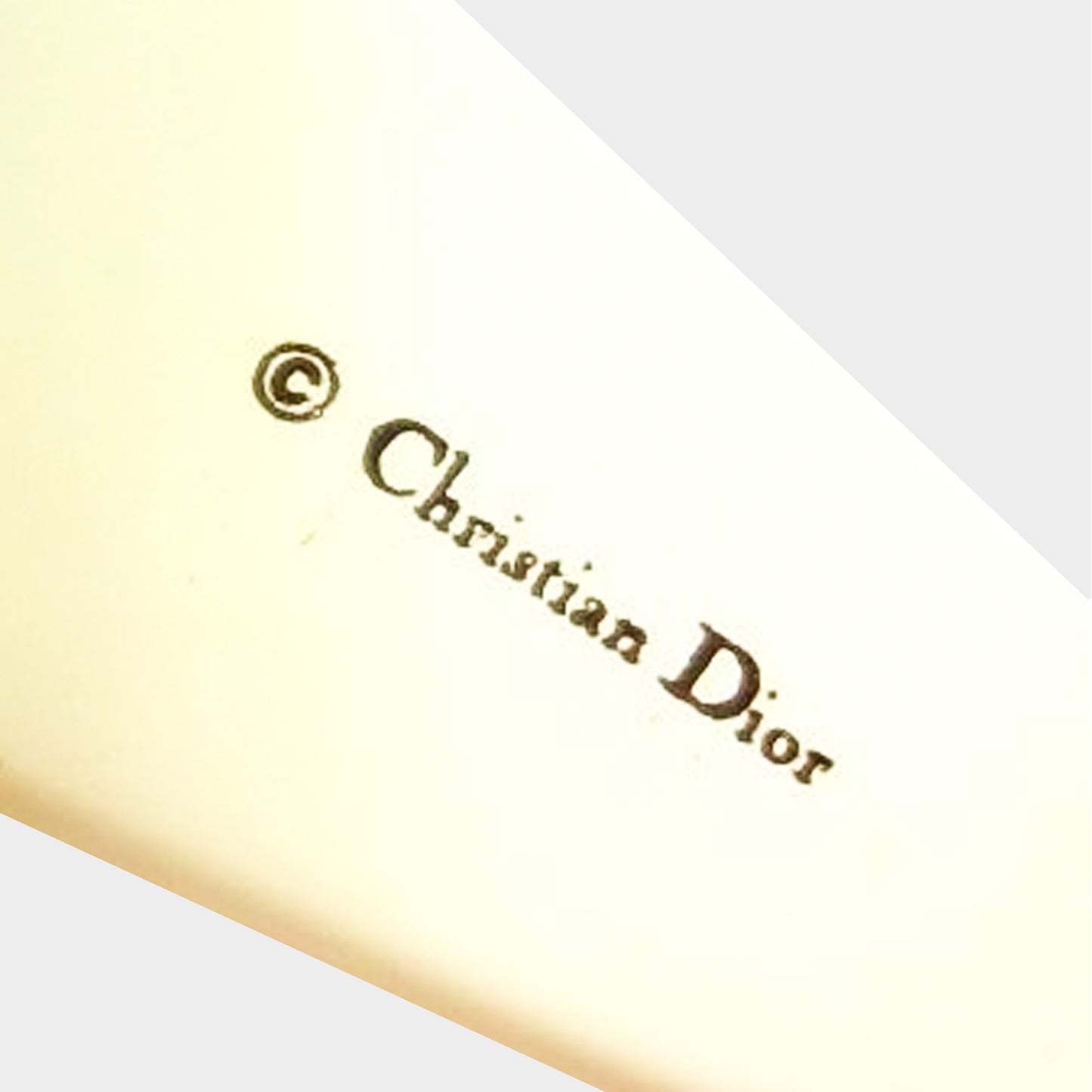 CHRISTIAN DIOR 1990S SS IVORY SUNGLASSES