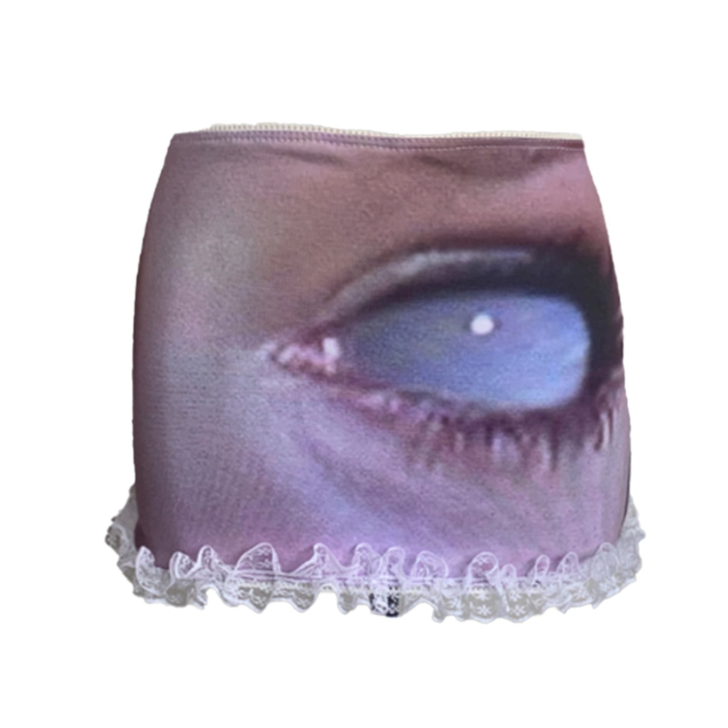 Eye Mini Skirt