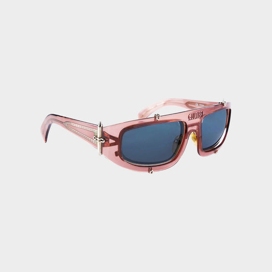 JEAN PAUL GAULTIER 1990S SUNGLASSES WITH CLEAR FRAME