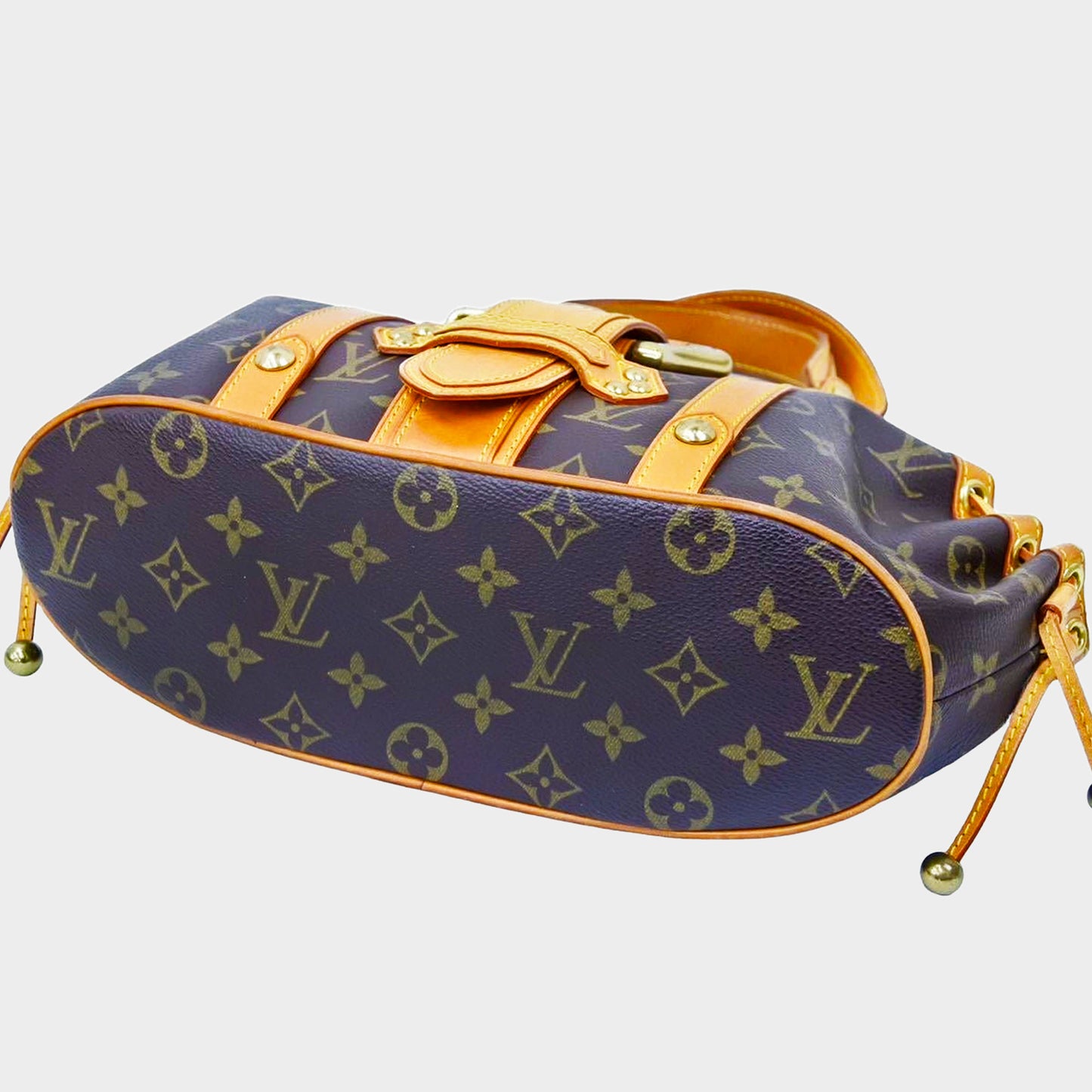 LOUIS VUITTON 2004 THEDA PM DIAGONAL TOTE BAG