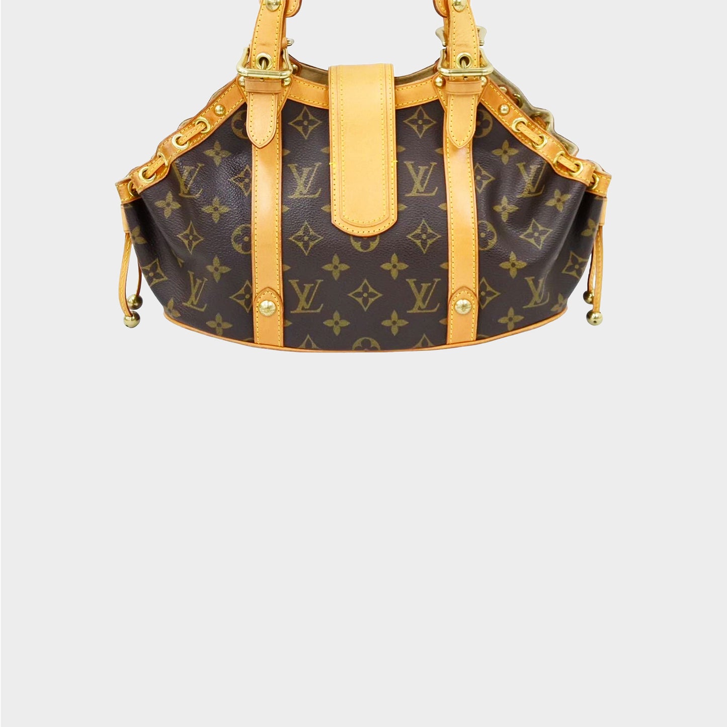 LOUIS VUITTON 2004 THEDA PM DIAGONAL TOTE BAG