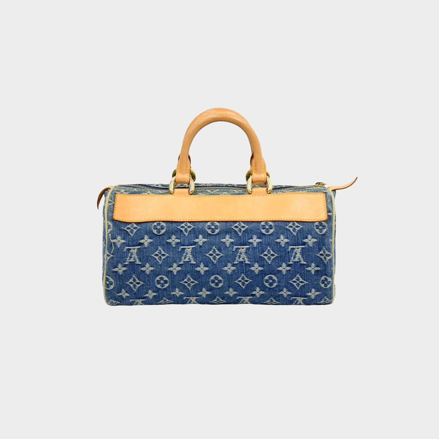 LOUIS VUITTON 2005 DENIM NEO MONOGRAM SPEEDY BAG