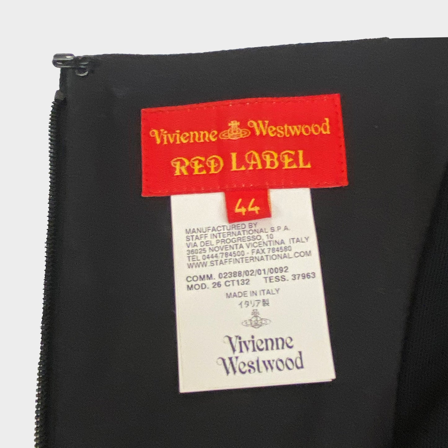 VIVIENNE WESTWOOD 1990S RED LABEL CORSET DRESS