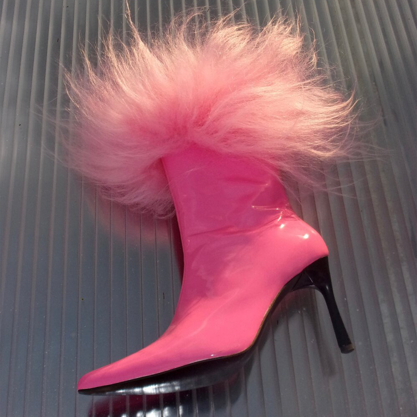 Boots in Pink Sheep