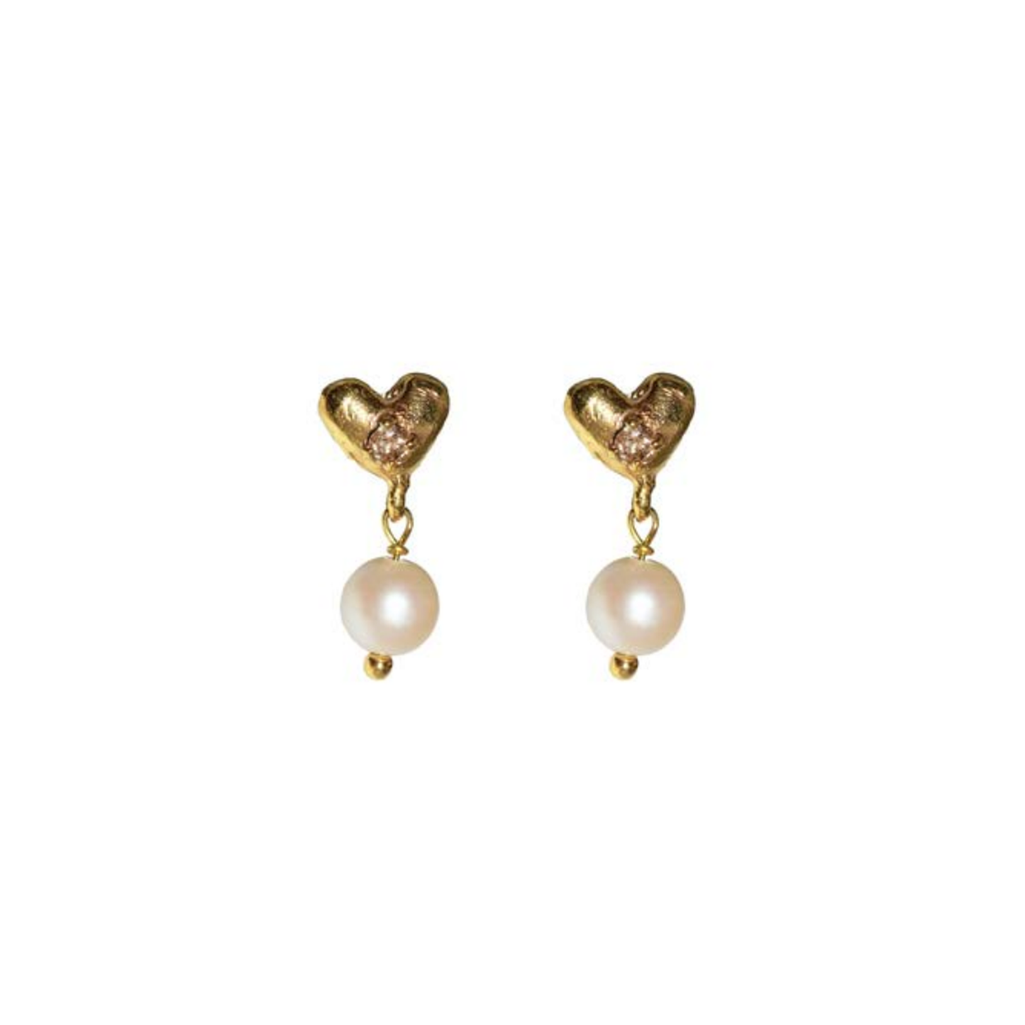 Gold Maga Pearls Earrings