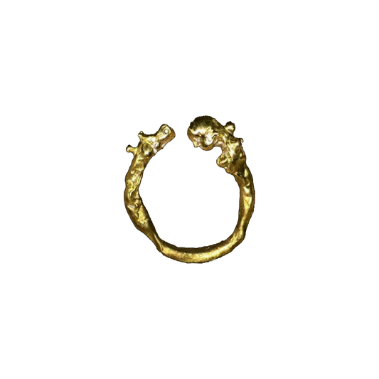 Gold Meeting Ring